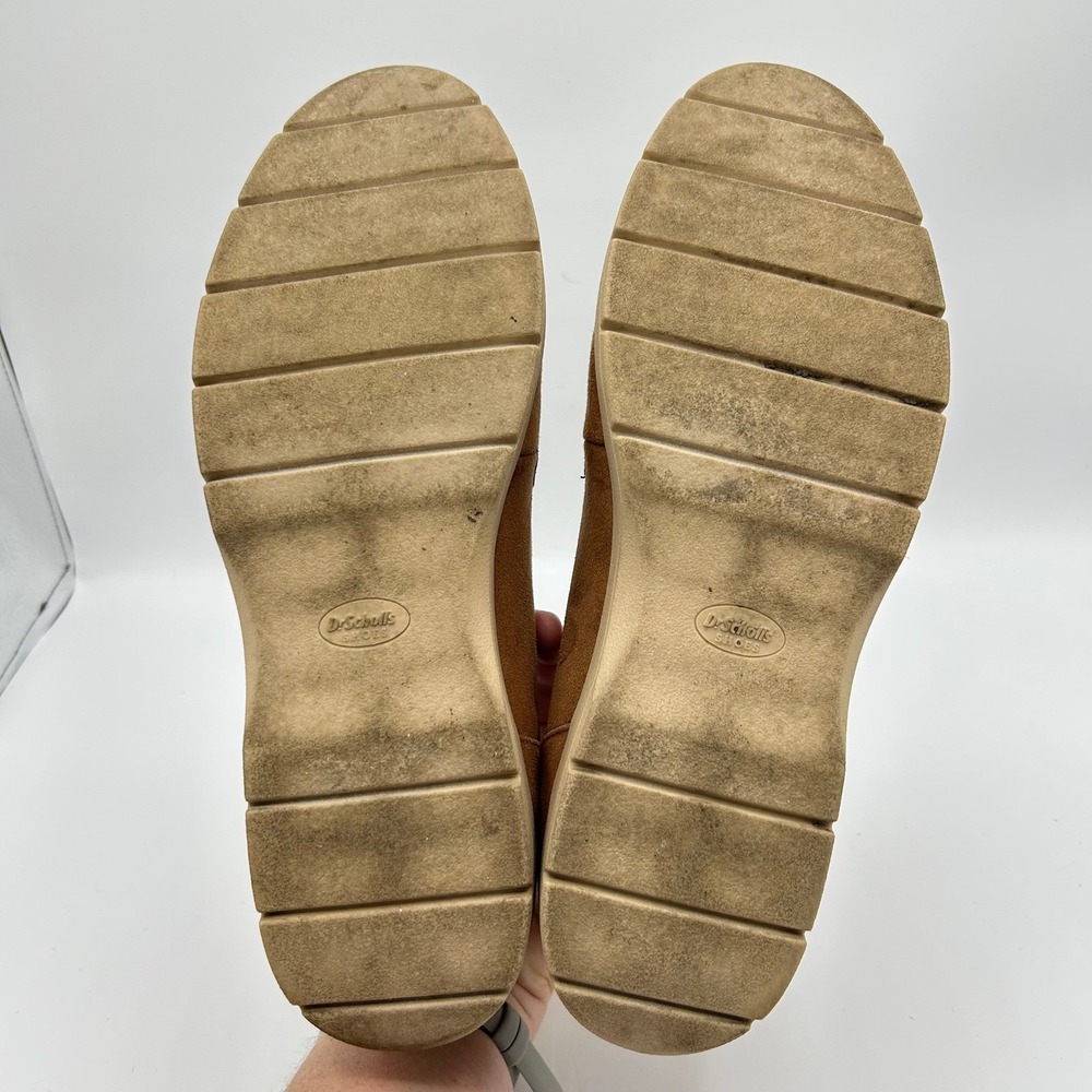 Dr. Scholl's Nice Day Brown Suede-like Penny Loafers Slip On Shoes Size 11 - Picture 10 of 10